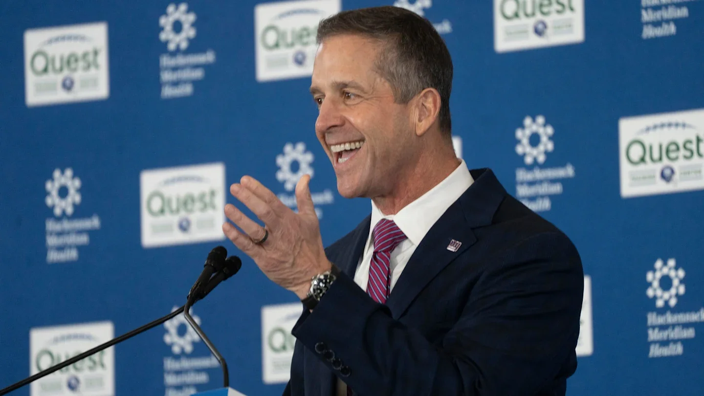 Giants map Harbaugh-era overhaul with bold seven-round mock draft