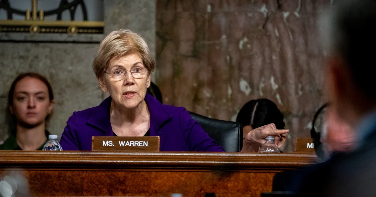 Huang declines Warren’s invite to testify on AI policy