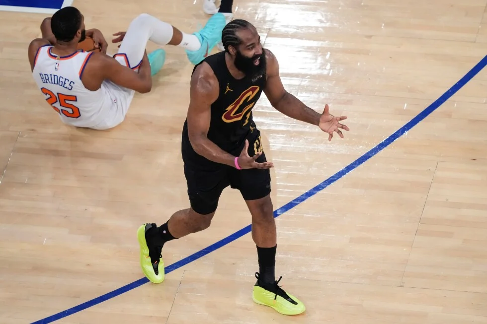 Knicks hunt Harden to spark comeback in East finals