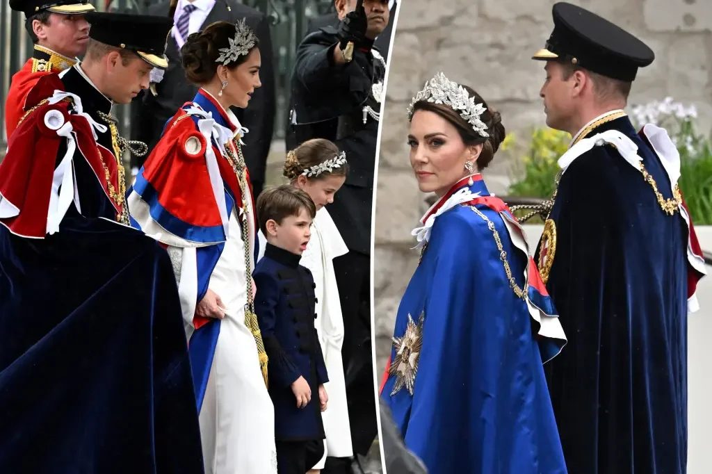 Kate and William Attend Coronation in Style, Honoring Queen and Princess Diana.