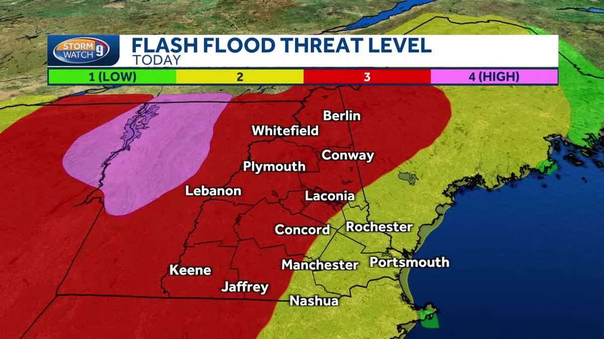 "Severe Flooding Wreaks Havoc in New England, Prompting State of Emergency"
