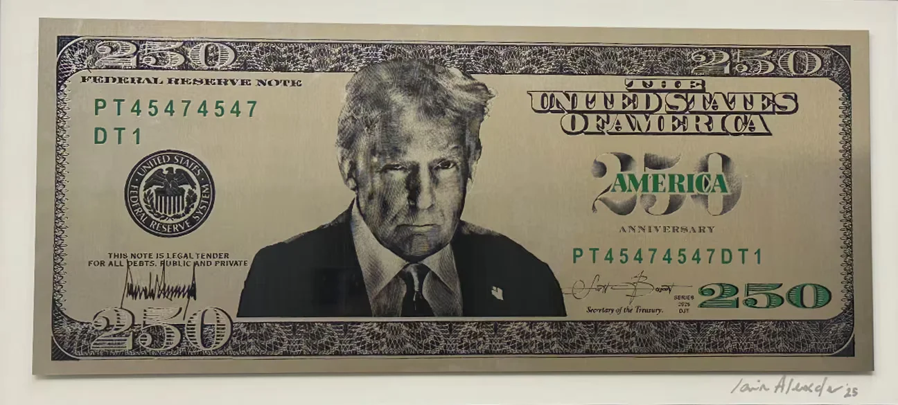 Treasury pushes Trump portrait on $250 bill, triggering resistance and reassignment