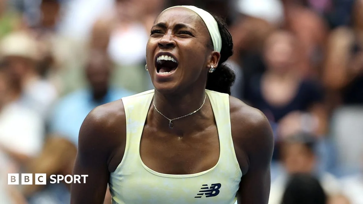 Gauff survives two match points to reach US Open semi against Rybakina