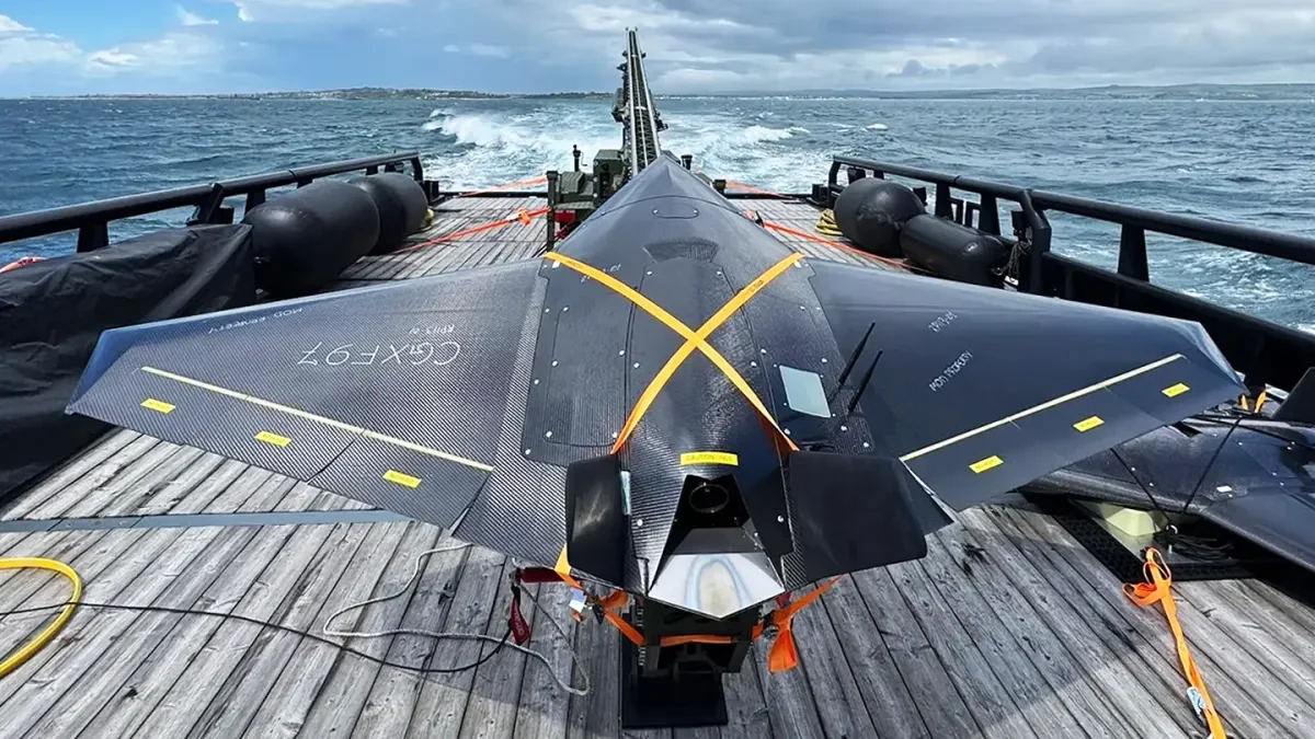 Royal Navy Tests Sea-Launched Nyan Drone as Pivot to Hybrid Carrier Force