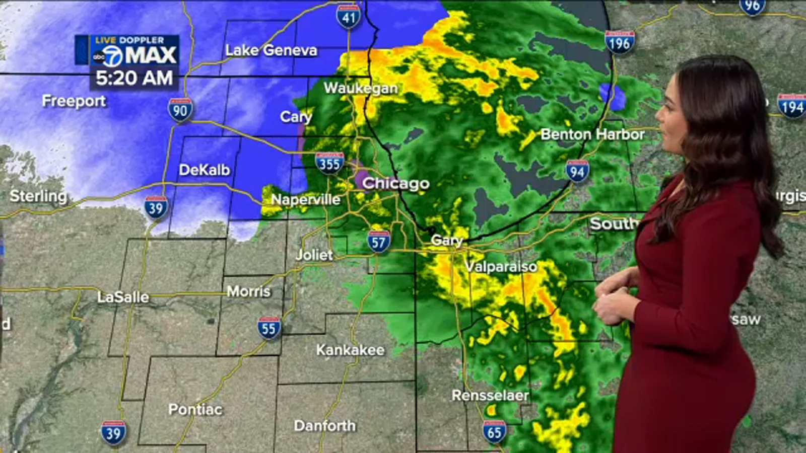 Winter Storms Sweep Across Midwest, Causing Hazardous Road Conditions.