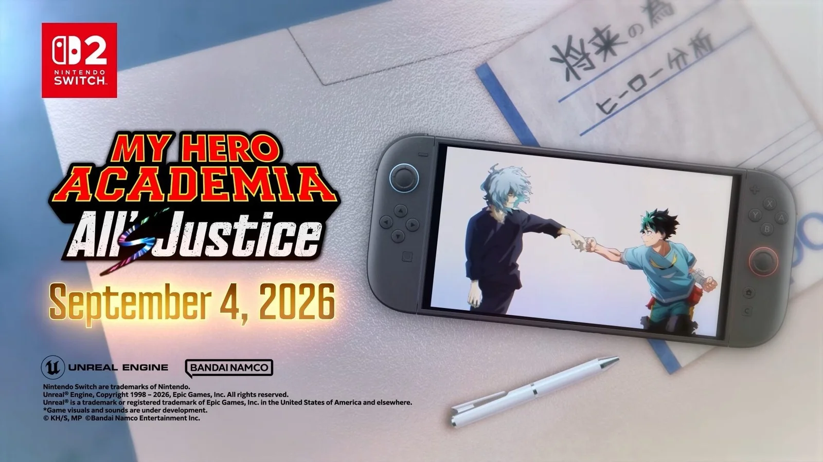 My Hero Academia: All’s Justice Reaches Switch 2 with Free Minigame