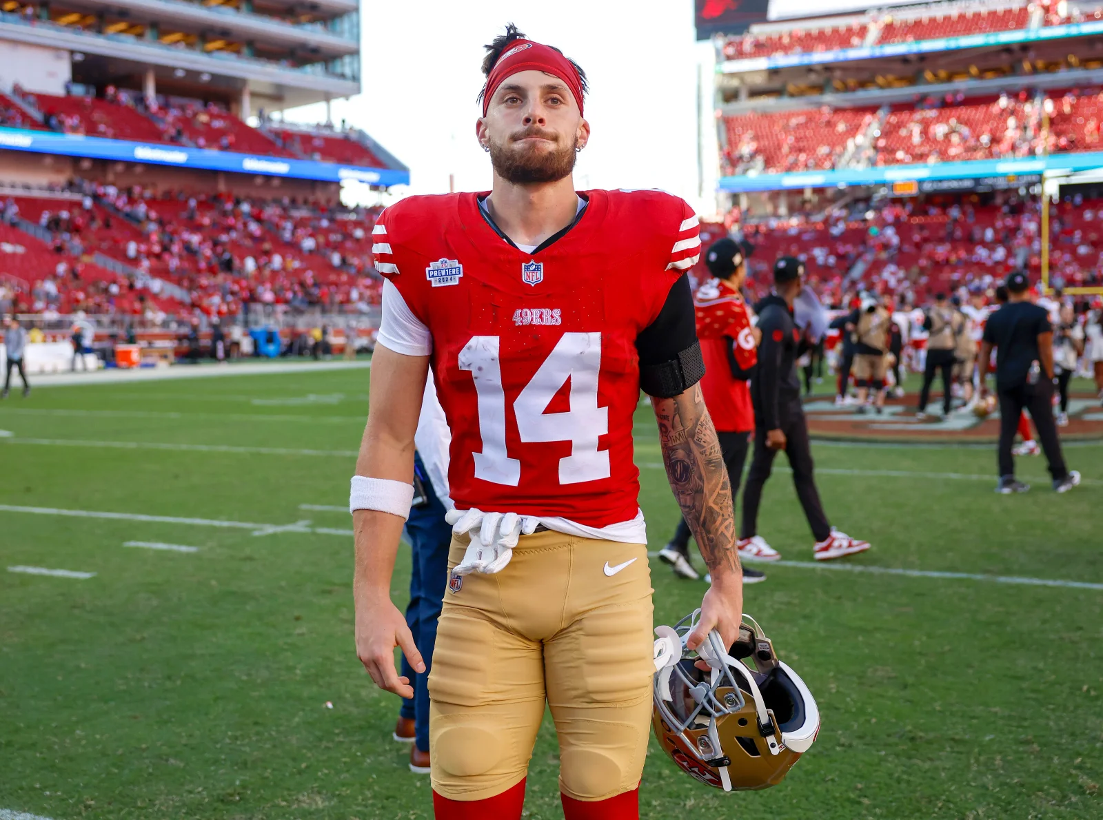49ers’ Pearsall out for season as Marathe exits front office