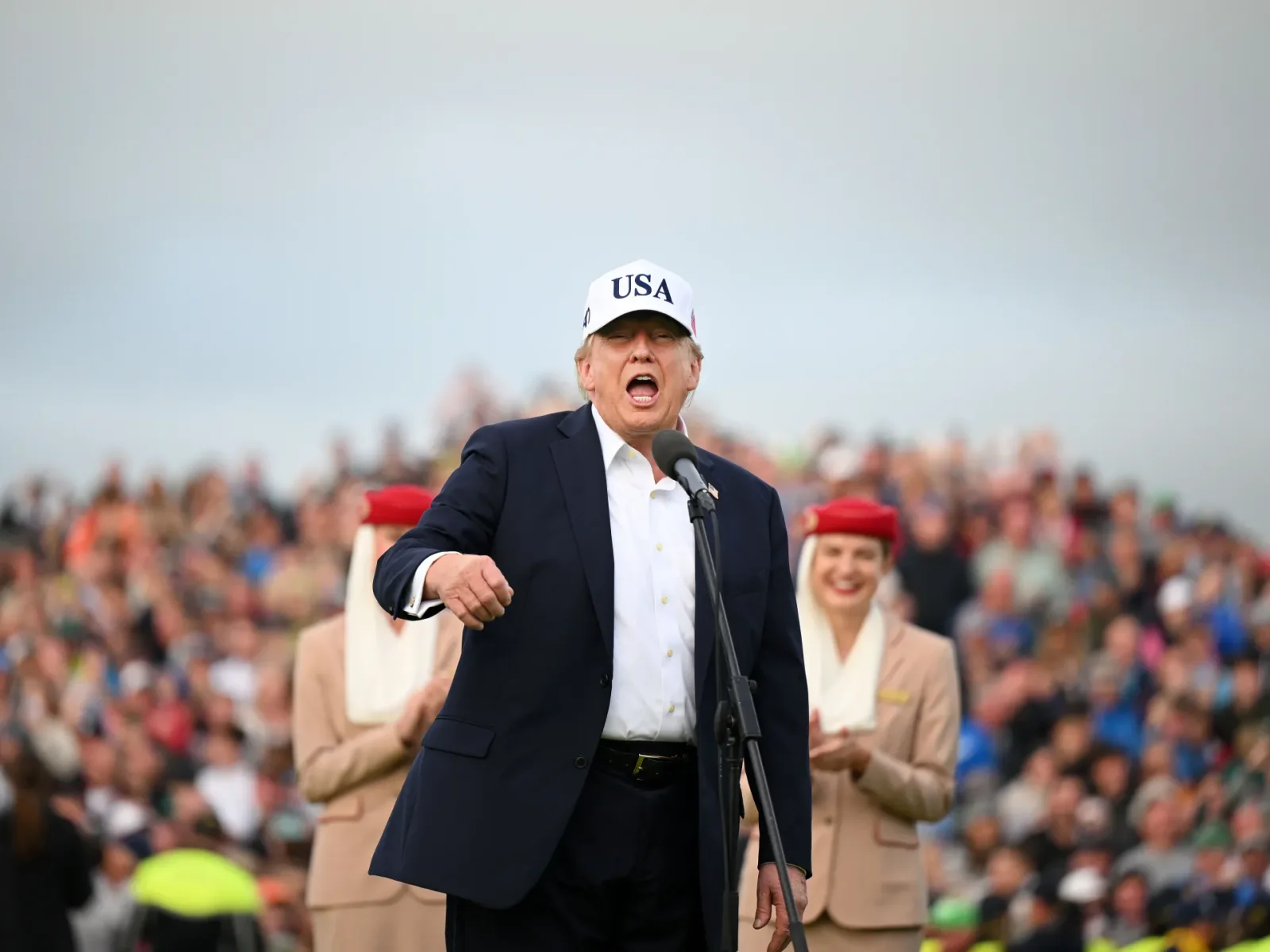 Trump Signals End to U.S. Irish Whiskey Tariff During Doonbeg Stop