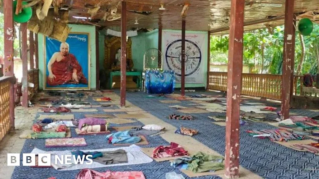 Myanmar monastery airstrike kills 14 during Buddhist retreat