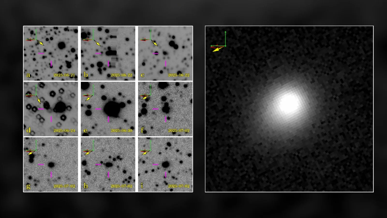 Rubin data uncovers pre-discovery images of interstellar comet 3I/ATLAS