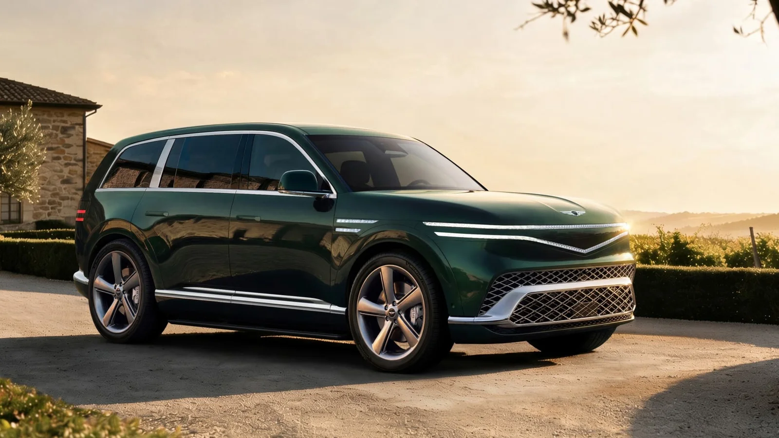 Genesis GV90 Debuts as Hyundai’s Luxury Electric Flagship with Coach-Door Design