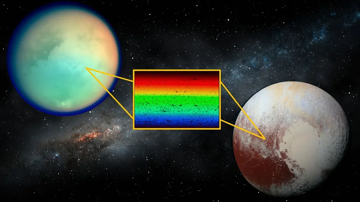 JWST spots a mysterious molecule signature on Pluto and Titan