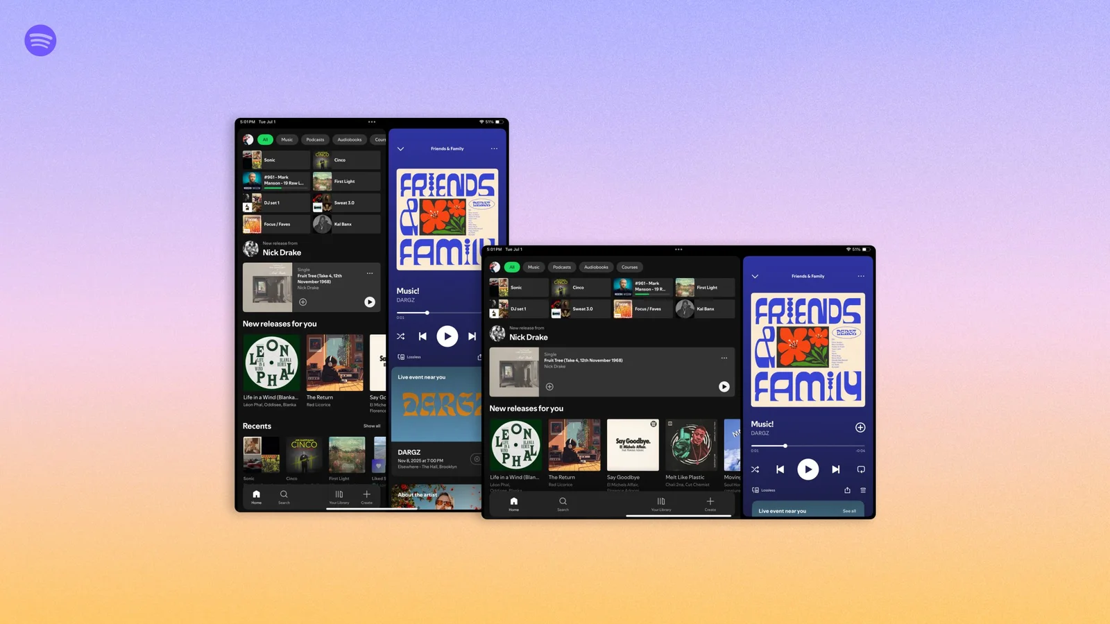 Spotify Unveils Tablet-First Redesign for a Smarter, Bigger Screen Experience
