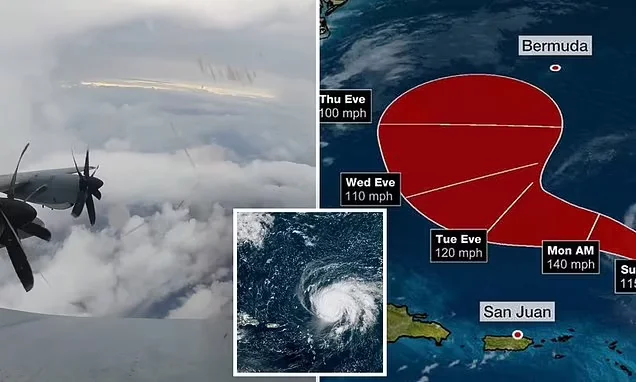"Hurricane Lee Threatens US East Coast with Powerful Waves and Uncertain Path"