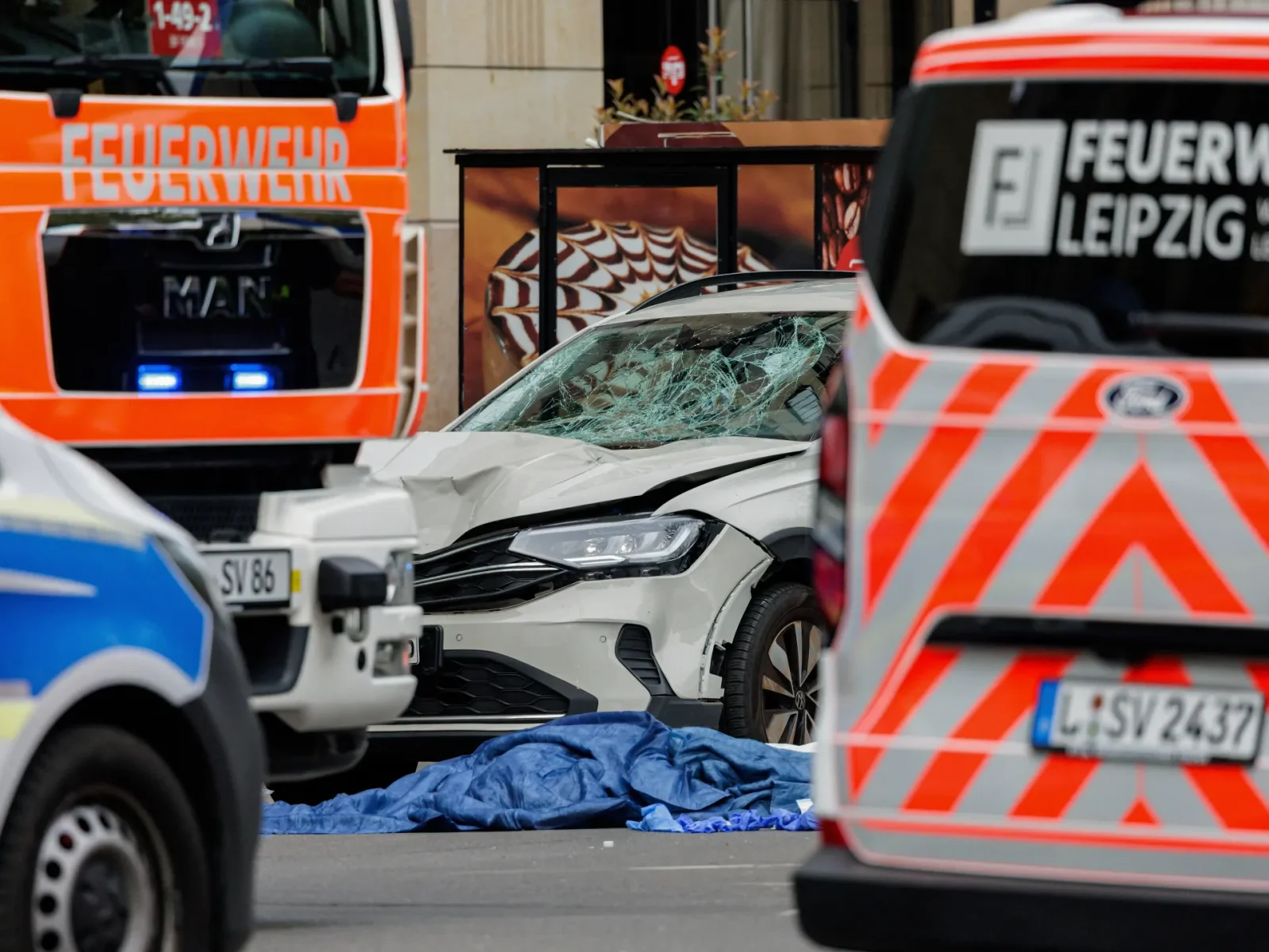 Two Dead as Leipzig Car-Ramming: Suspect in Custody
