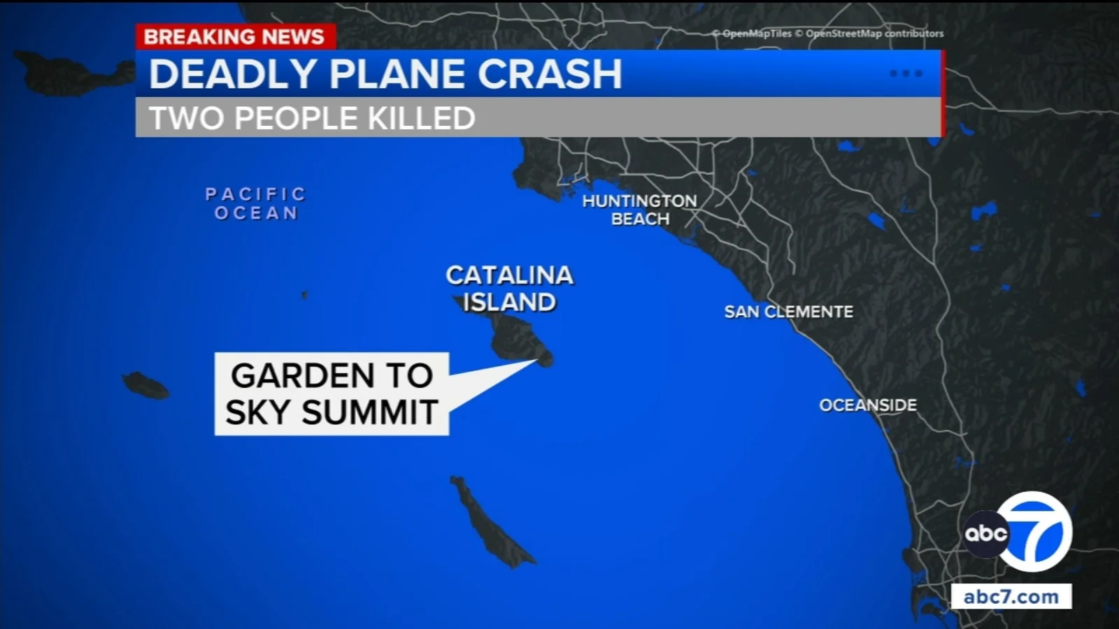 Two Die in Catalina Island Small-Plane Crash as Investigators Move In