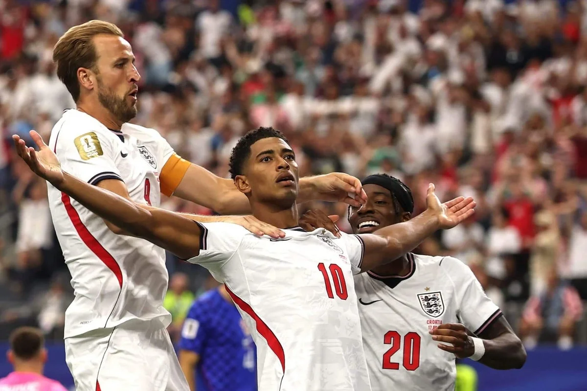 Bellingham seals England win as Croatia stumble to top Group L