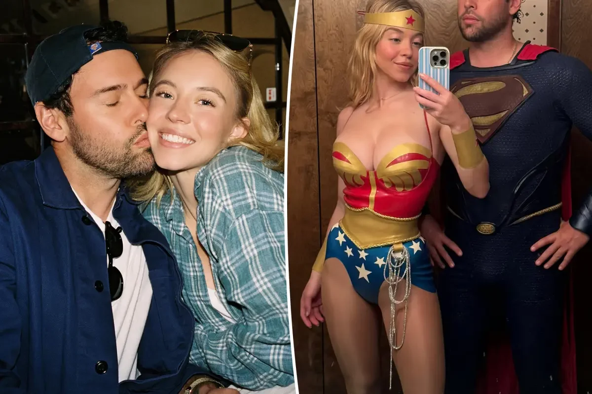 Sydney Sweeney Channels Wonder Woman as Scooter Braun Dons Superman on Vacation