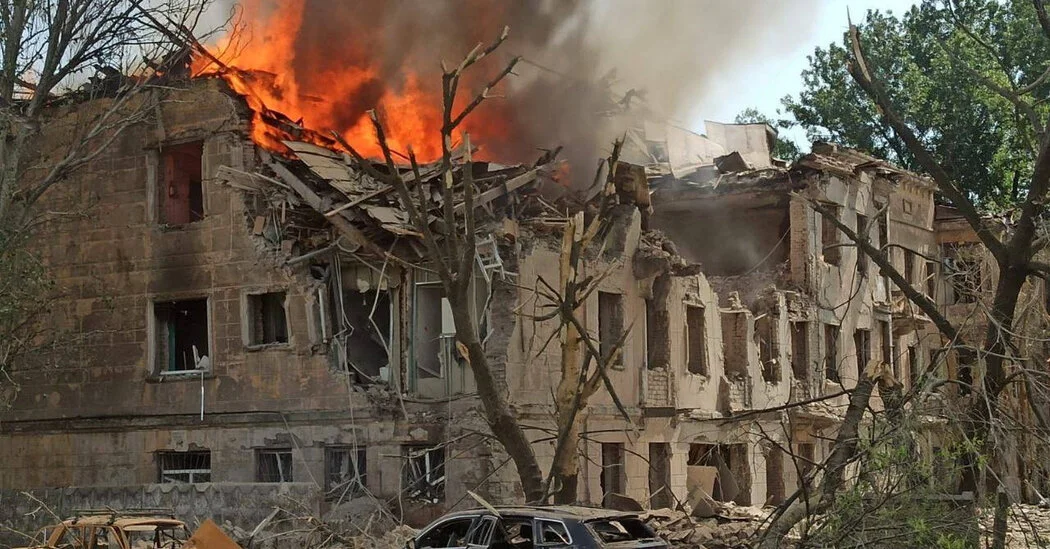 "Fatal Missile Strike Targets Medical Clinic in Ukraine Amid Russia-Ukraine Tensions"