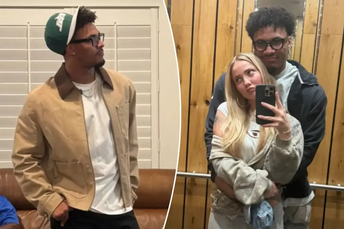 Jets pick Oregon TE Kenyon Sadiq as girlfriend captures emotional draft moment