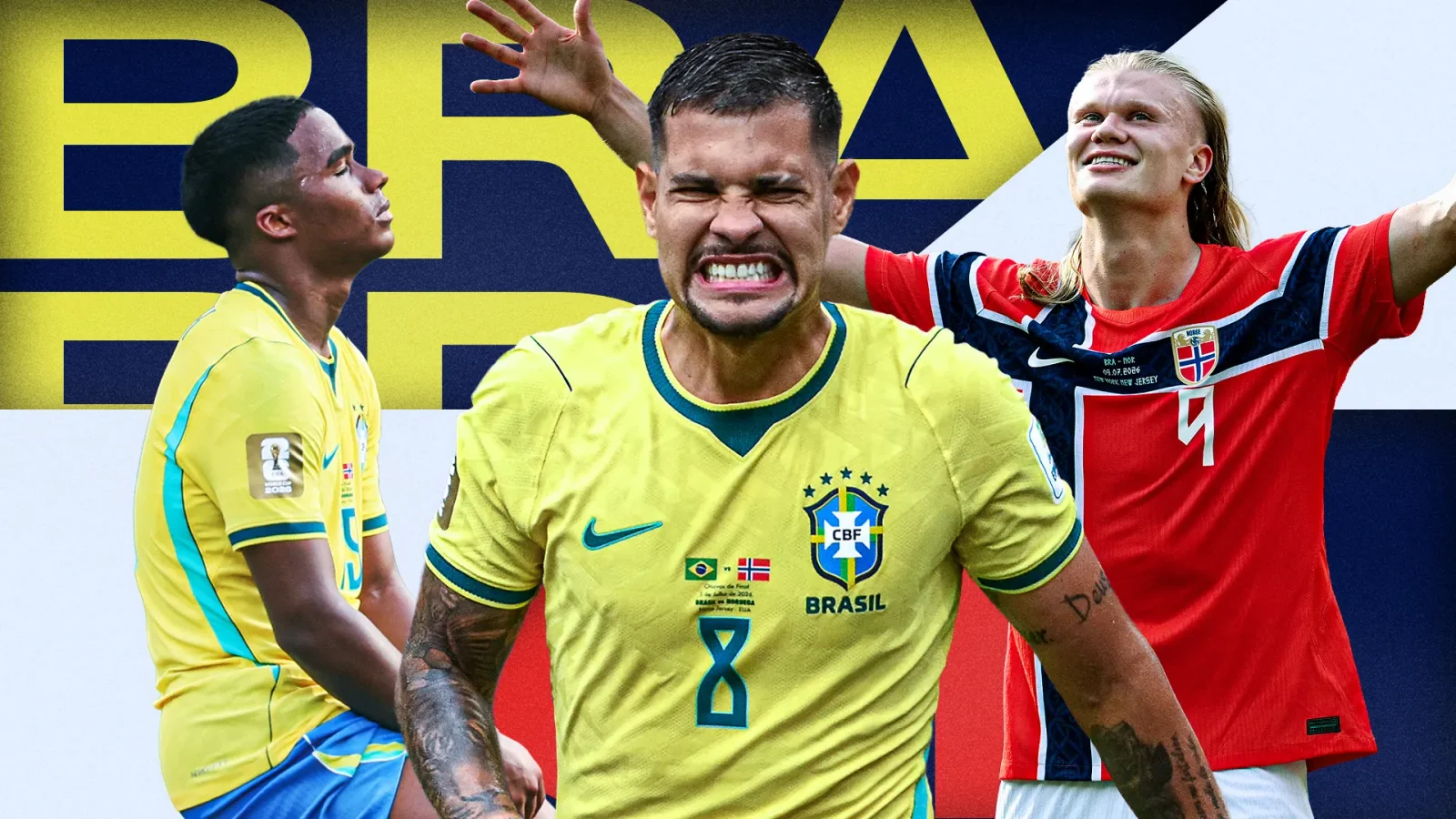 Haaland’s late double knocks Brazil out as Guimarães penalty miss proves costly