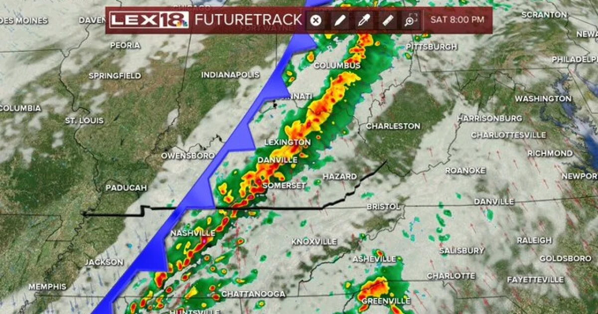 Stormy Weekend Ahead: Brace for Strong Winds, Heavy Rain, and Severe Storms