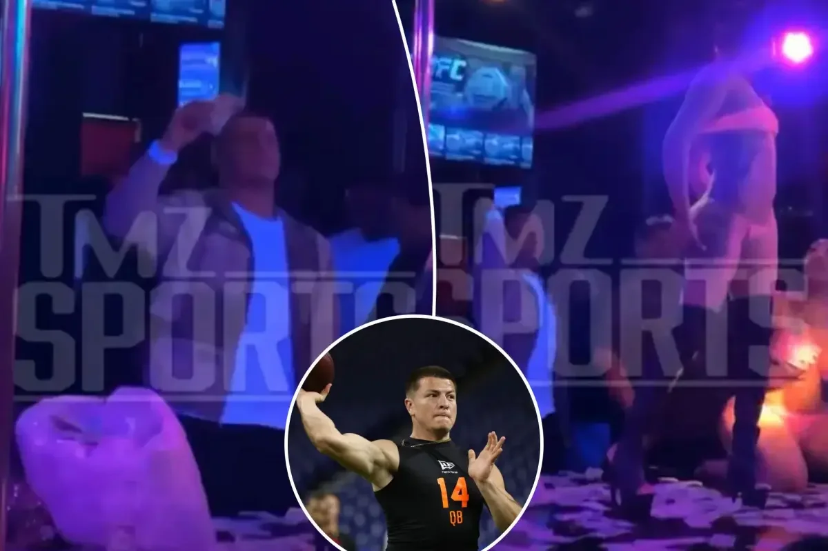 Pavia's Strip-Club Cash Splash Fuels NFL Draft Buzz Weeks Out