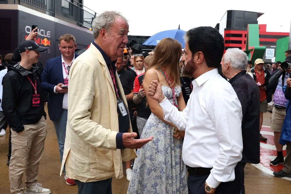 Clarkson pokes fun at Hamilton's Ferrari win as three Brits top Barcelona podium