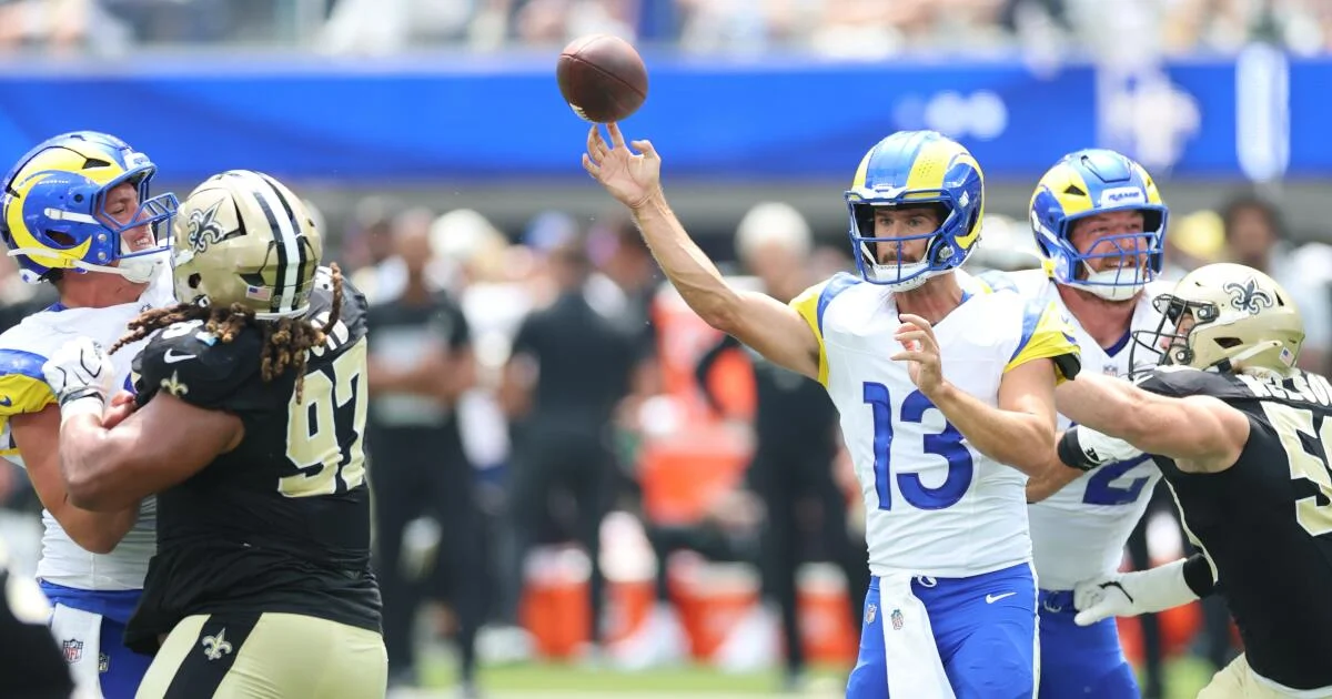Bennett Shines, Daniels Delivers as Rams Blank Saints in Preseason