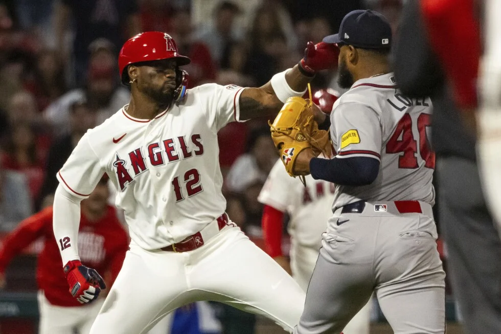 Angels-Braves brawl leads to suspensions for Soler and López
