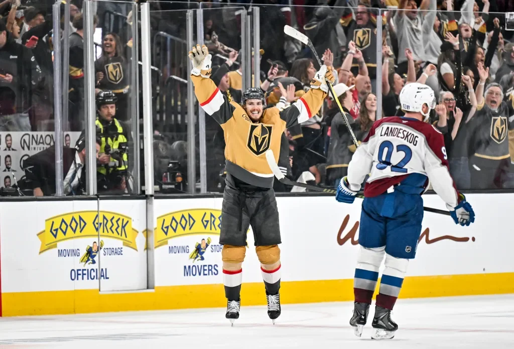 Avalanche on edge as Knights surge to 3-0 Western Final lead