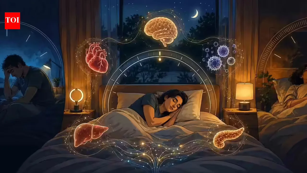 Sleep duration linked to faster biological ageing across organs