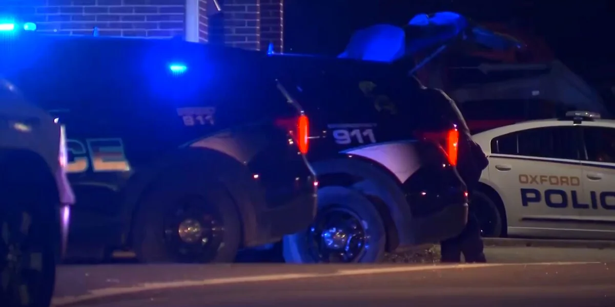 Barricaded suspect shoots NC police officer and K-9 in Oxford.