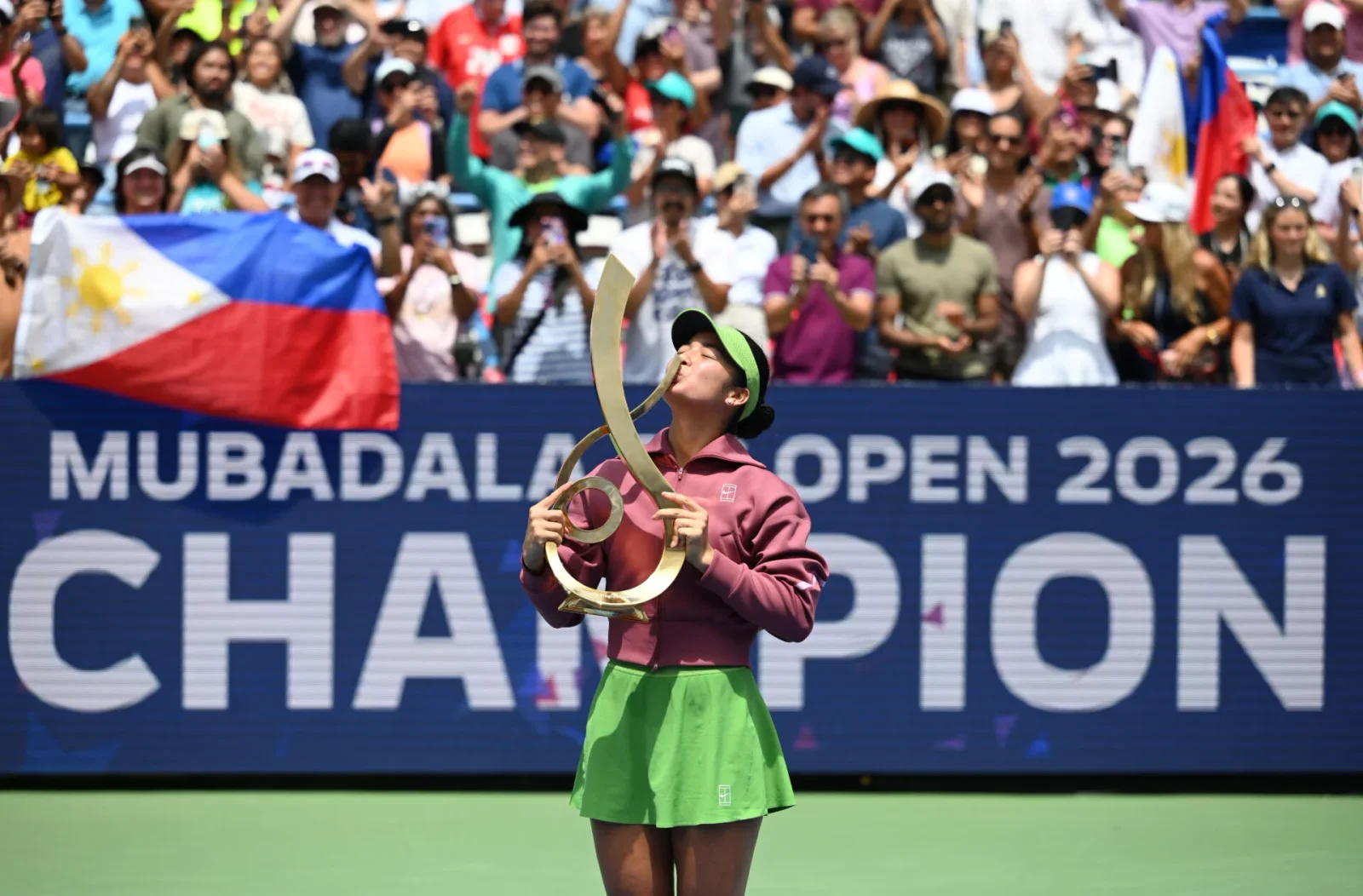 Eala clinches her first WTA title in Washington as coach hails milestone