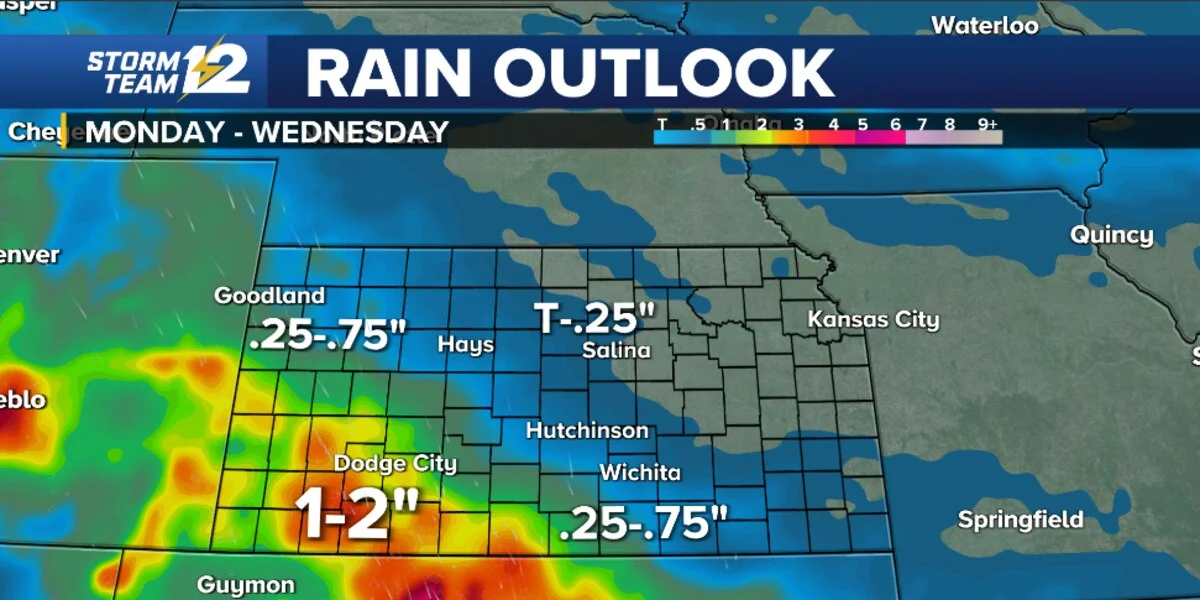 Wet and Unsettled Weather Expected This Week.