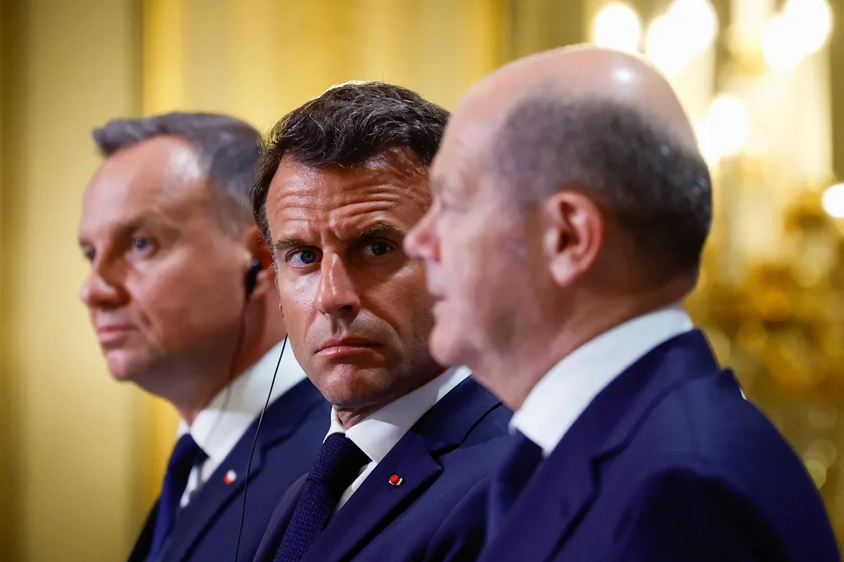 European leaders unite to support Ukraine's counteroffensive and discuss NATO membership.