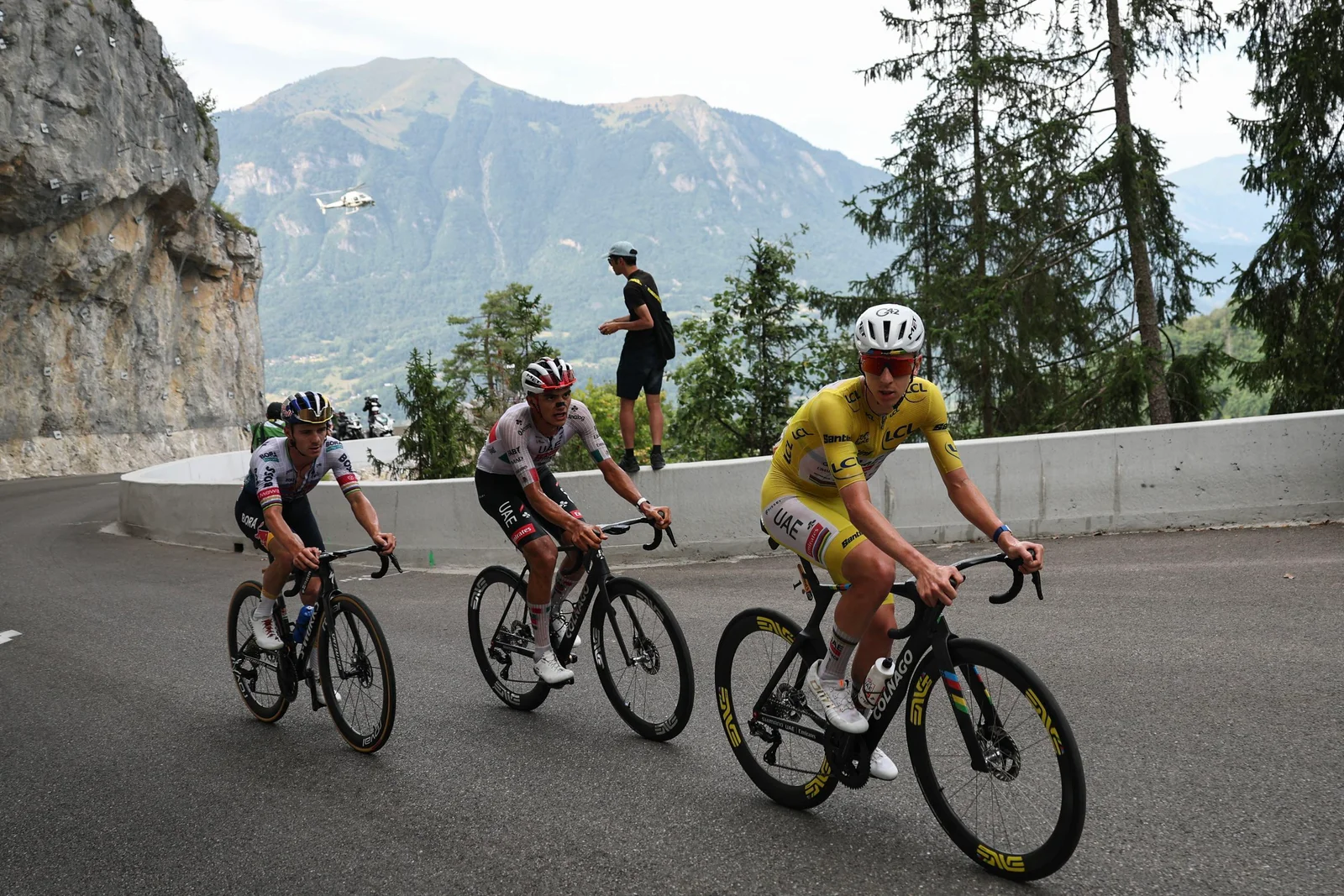 Evenepoel clinches Stage 15 as Vingegaard crashes out of the Tour de France