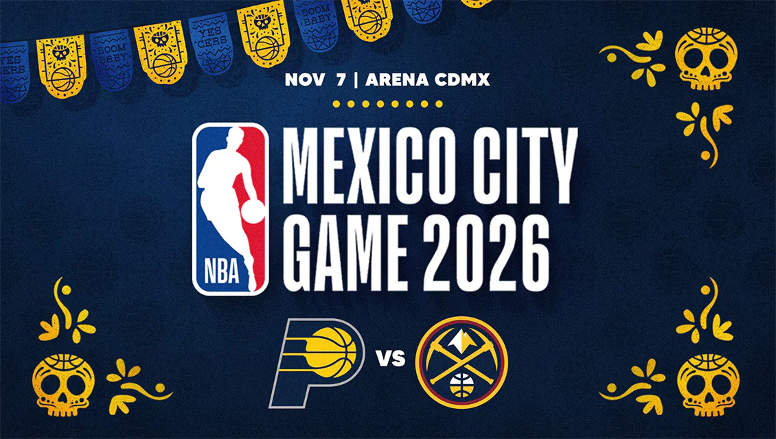 Nuggets vs Pacers Set for Mexico City Regular-Season Showdown During Dia de Muertos Week