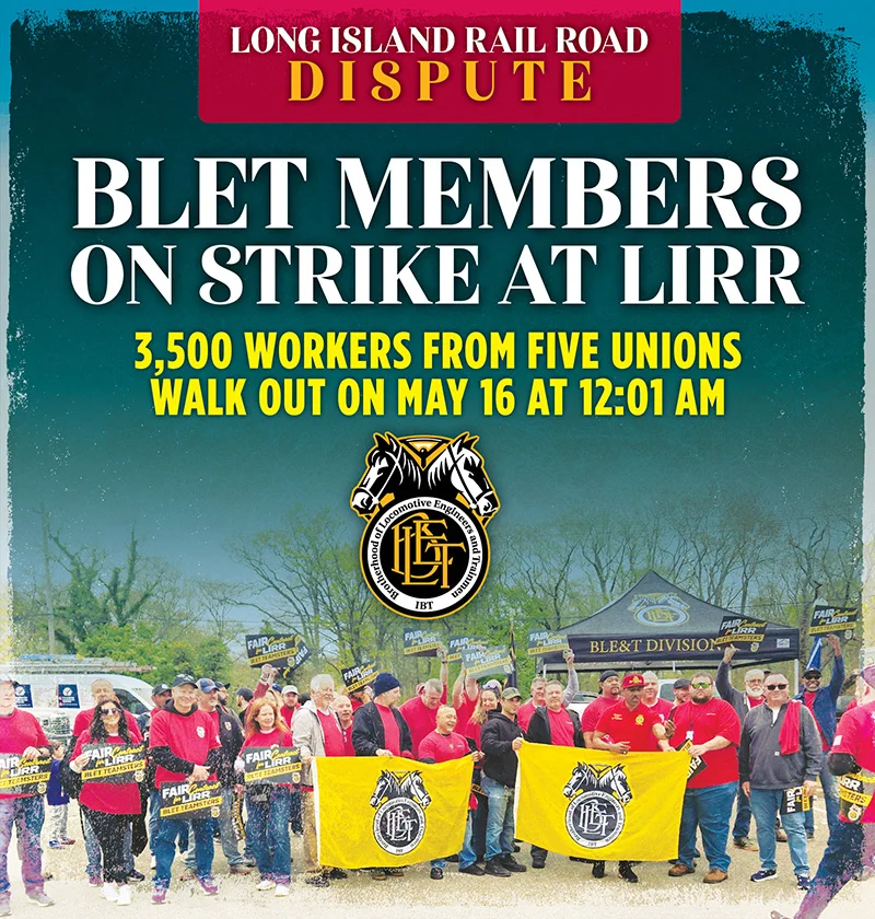 LIRR Faces 32-Year First as Unions Strike Over Wages