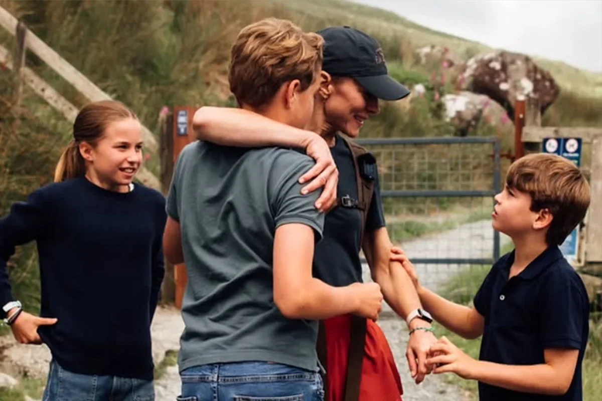 Kate Middleton's heartwarming finish: hugs from family after grueling Three Peaks trek