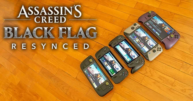 Assassin's Creed Black Flag Resynced: Handheld Performance Across 5 Chips