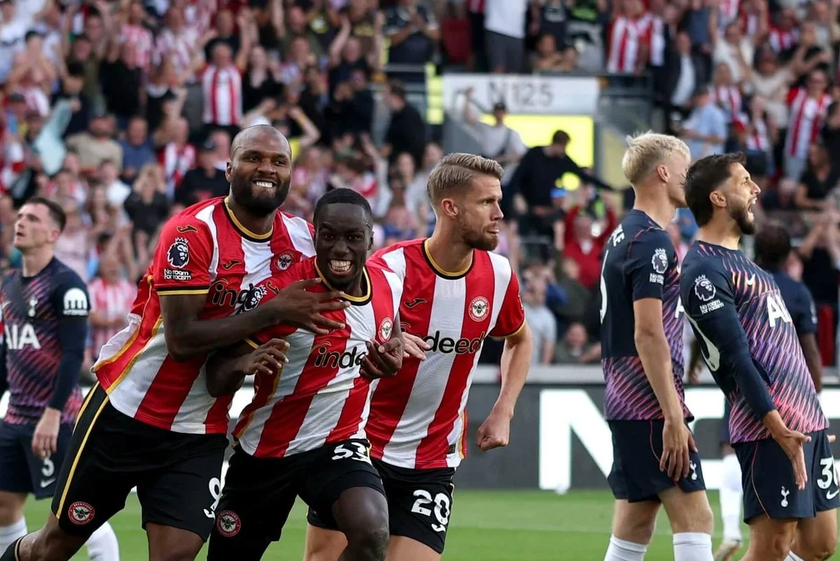 Brentford stun Spurs as Sangare steals the show in season opener