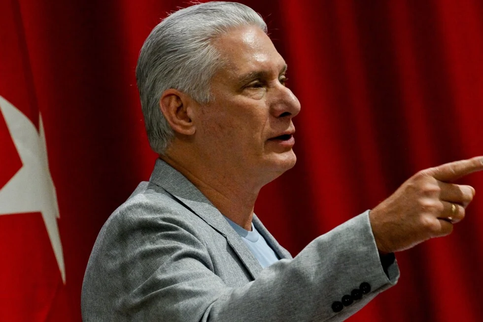 Diaz-Canel vows to stay in office amid Cuba's mounting pressures