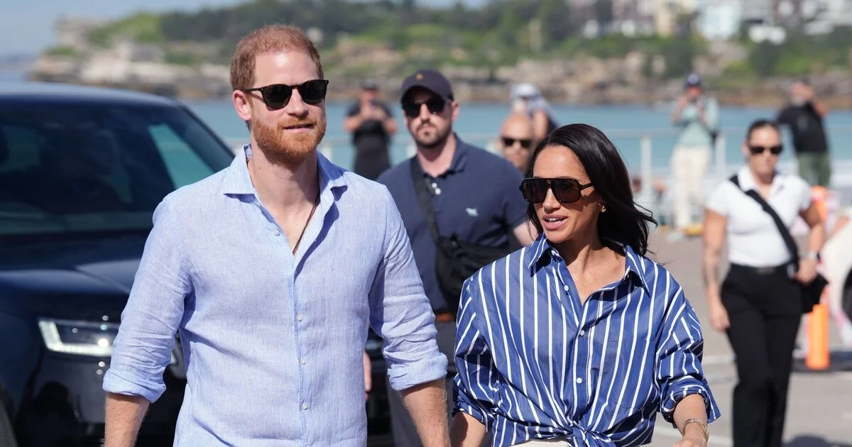 Harry and Meghan greet crowds at Sydney Opera House as Australia tour winds down