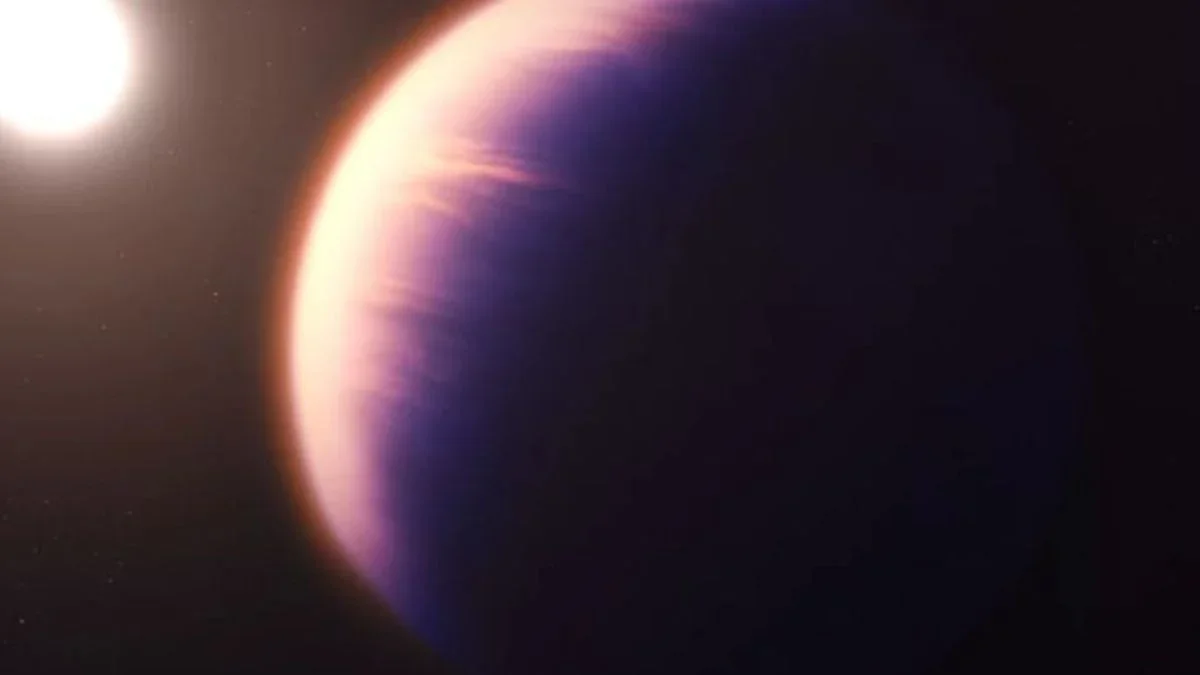 JWST Discovers Semi-Heavy Water on a Faraway World, Revealing Its Water History