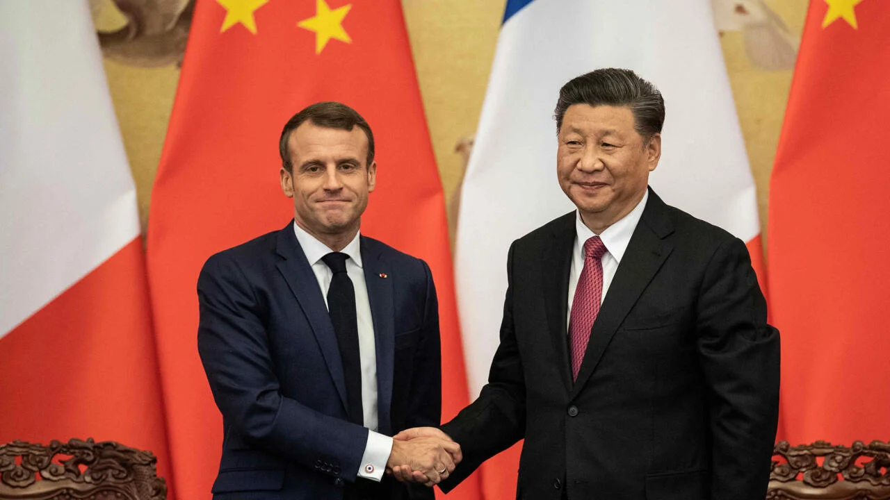 Macron's Ukraine balancing act on China trip.