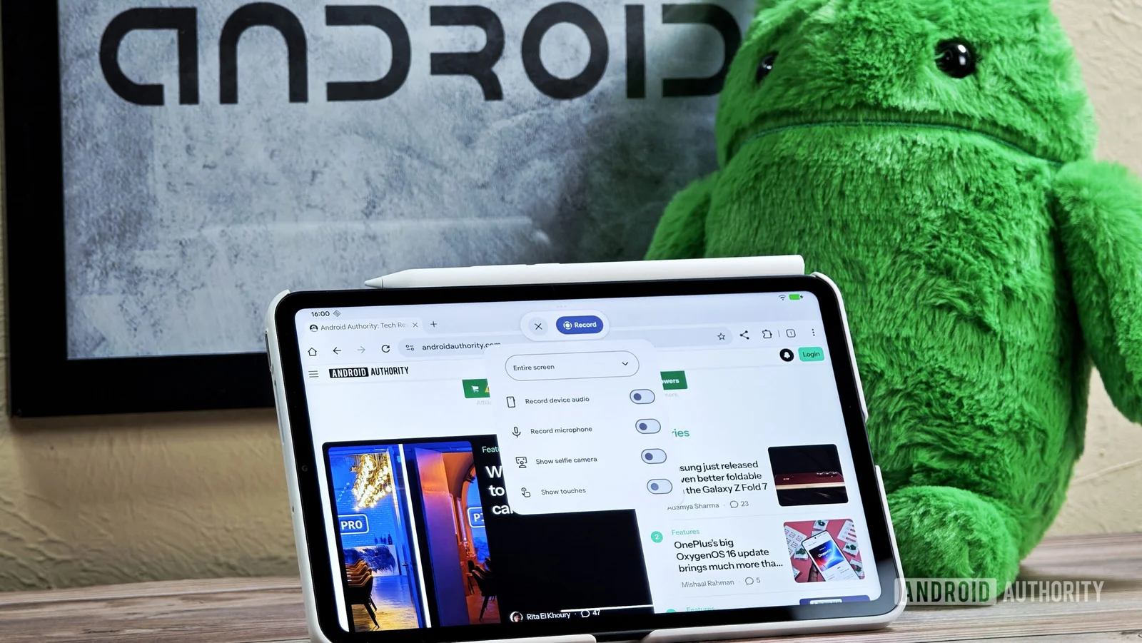 Android 17 QPR1 Beta 3 unlocks partial screenshots for large screens only