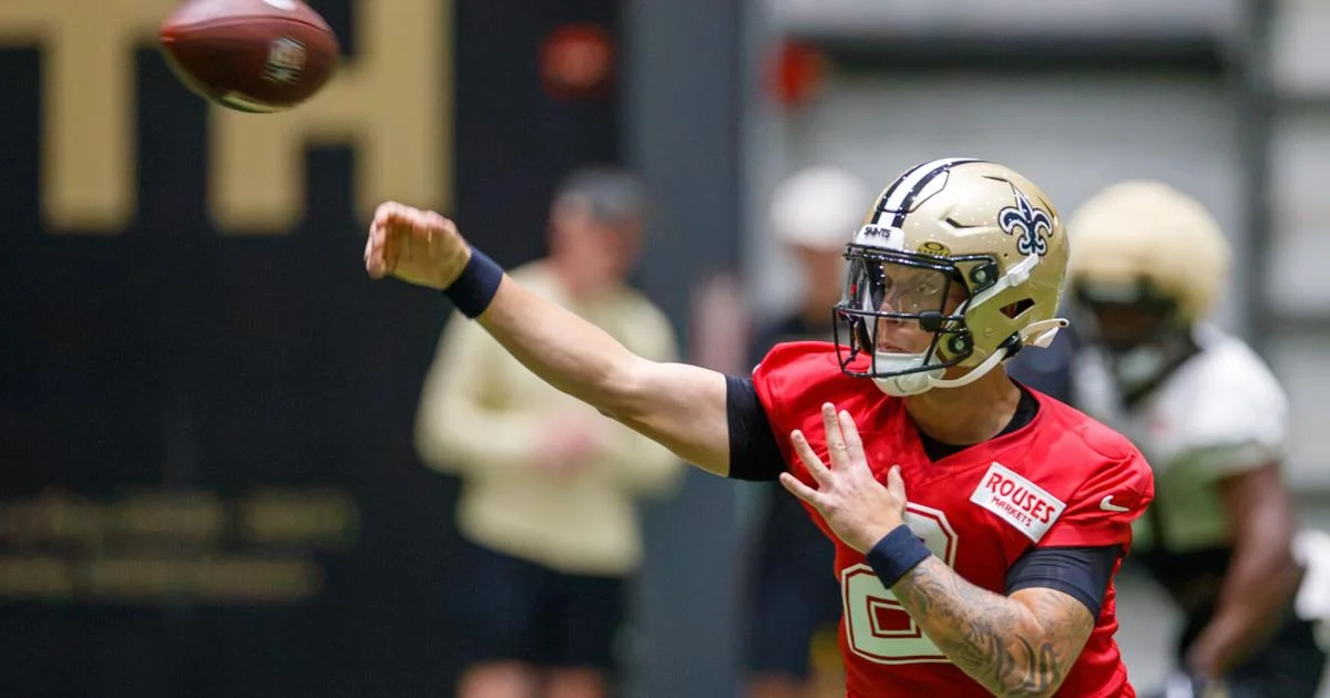 Saints camp Day 4: Backup QB race remains unsettled after a sloppy practice