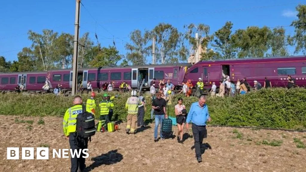 Chaos on Bedfordshire rails as two trains collide, leaving one dead and dozens injured
