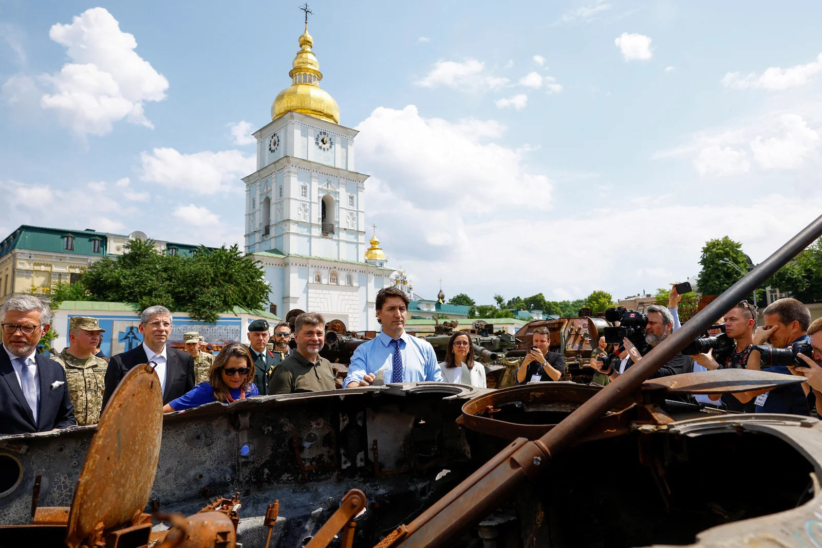Trudeau's Surprise Visit to Kyiv Shows Support for Ukraine
